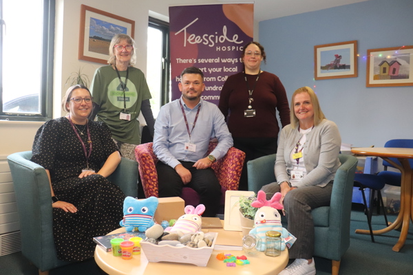 Representatives from Thirteen and Teesside Hospice