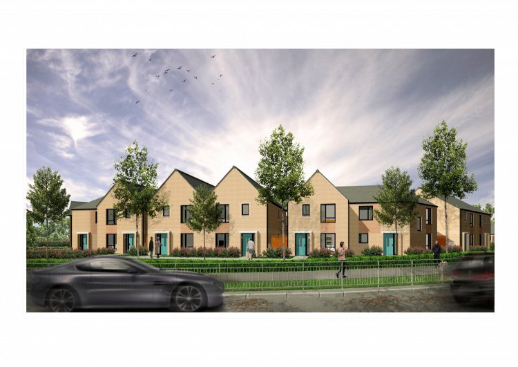 Thornaby homes artist's impression