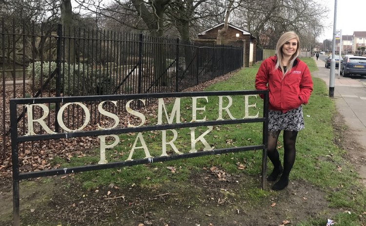 Beth Apprentice With Rossmere Sign