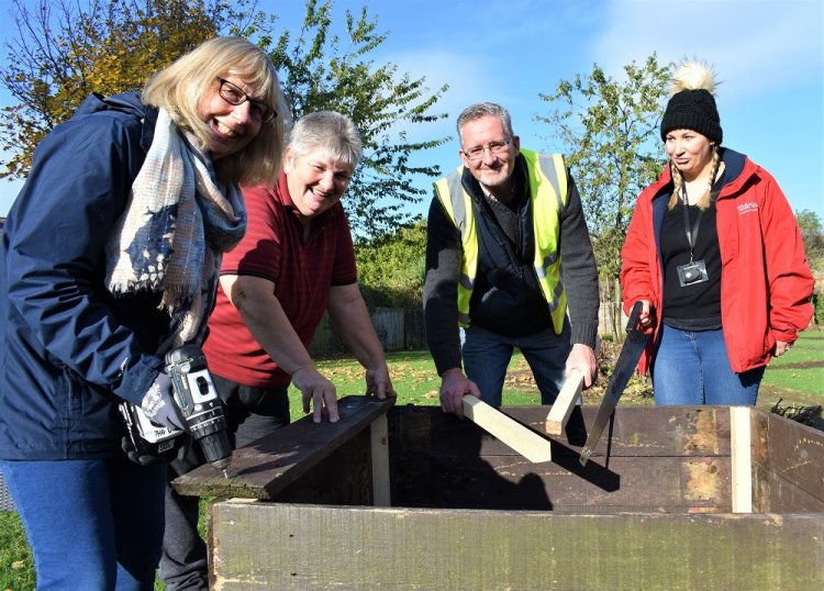 Cllr Janet Thompson Christine John Woods Claire Robinson WEB