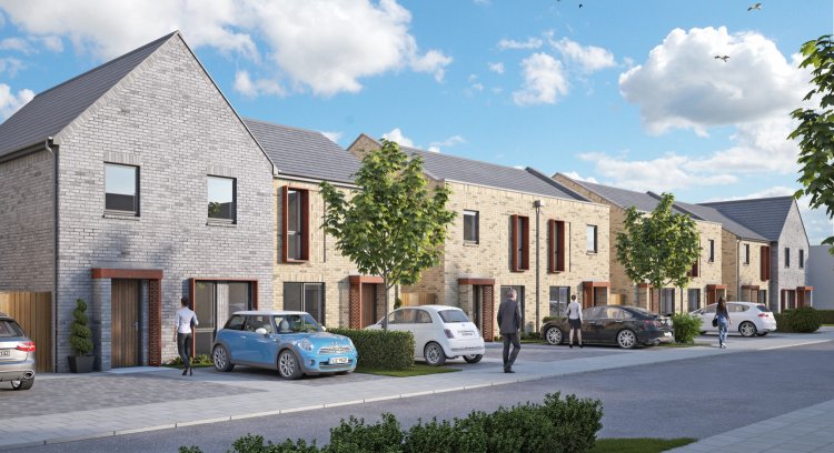 Gresham Homes Artists Impression Streetscape