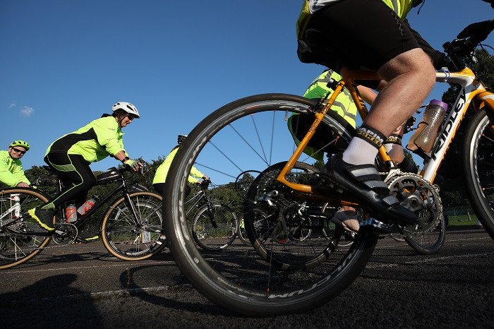 Health on Teesside bike riders