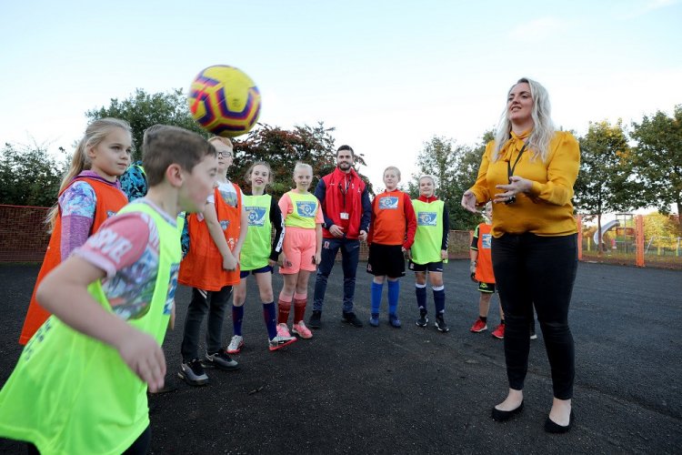 Hemlington Football Claire G And Liam