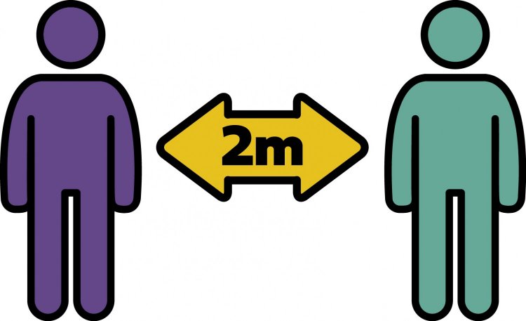 M0110838 Stay 2 Metres Apart