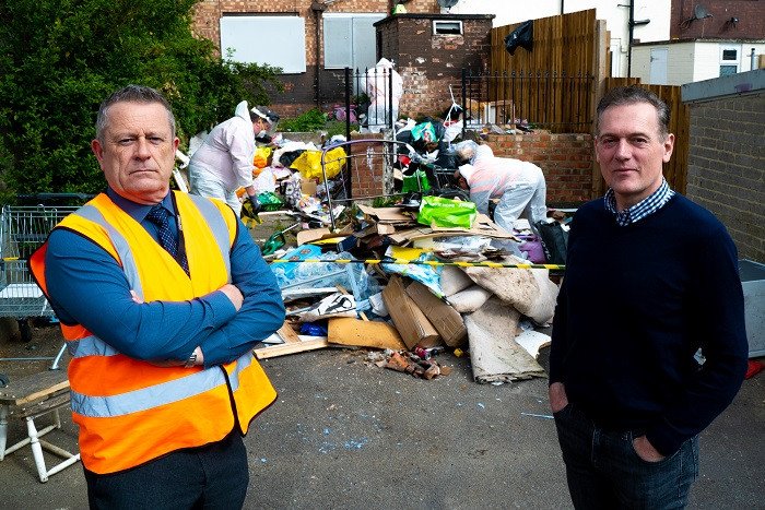 Michael Hall And Andy Preston Fly Tipping2