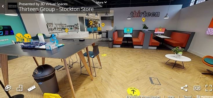 Stockton store virtual tour screenshot