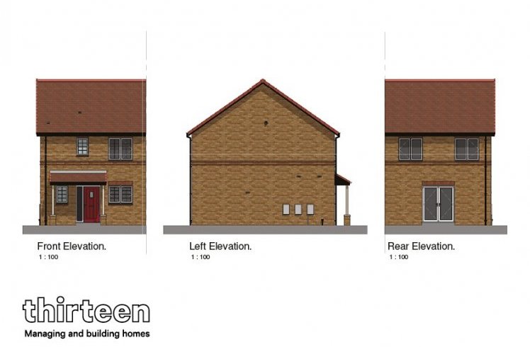 Ashton 3 Bed Elevations